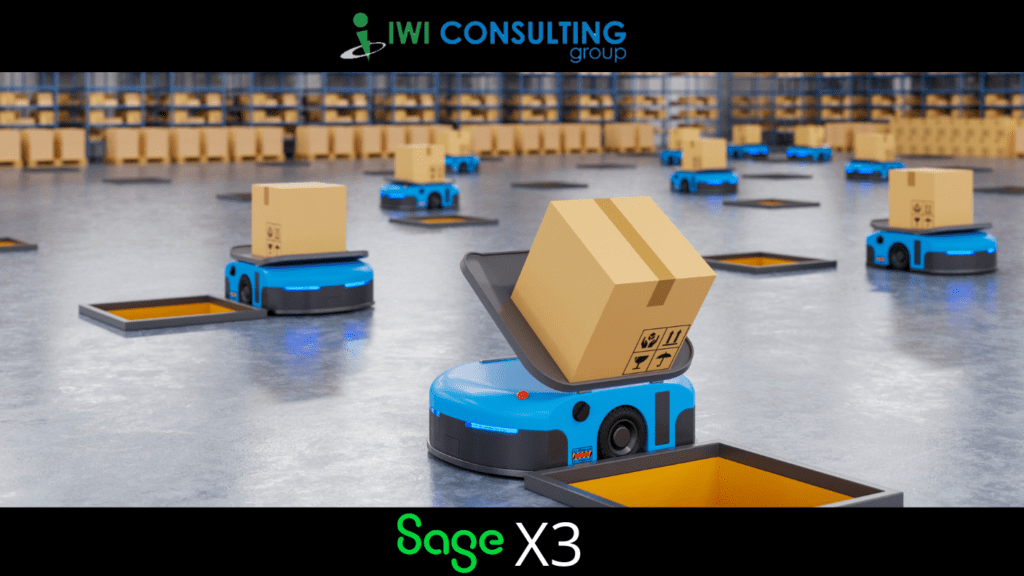 manage your distribution process with Sage X3 software