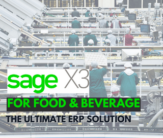 Sage X3 For Food & Beverage