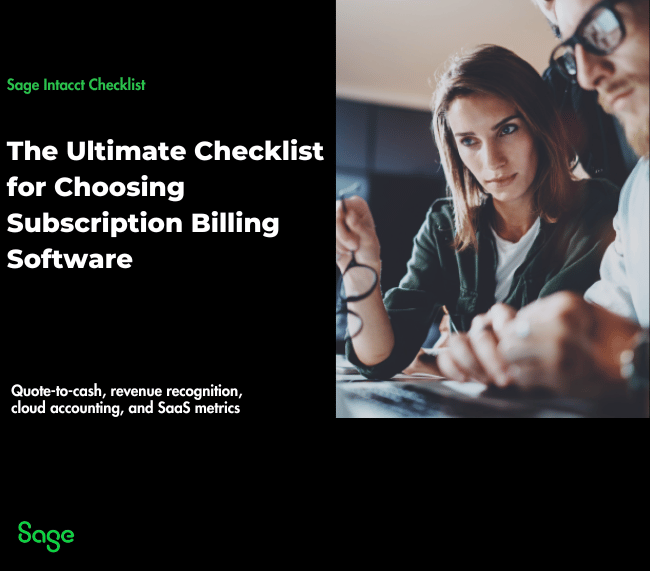 The Ultimate Checklist for Choosing Subscription Billing Software