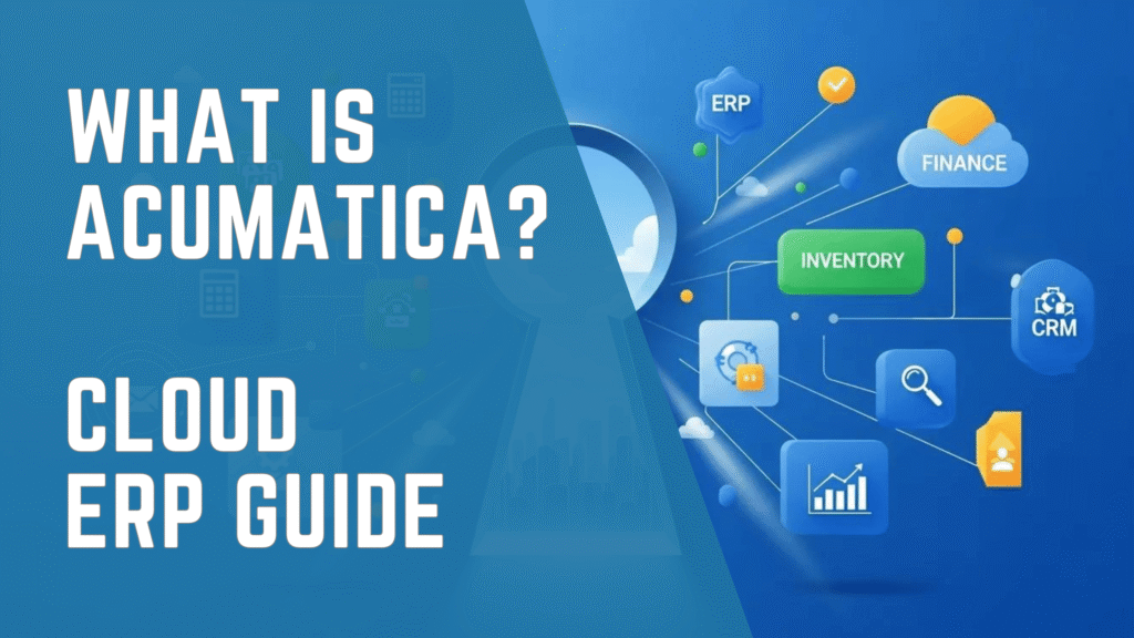 Acumatica cloud ERP